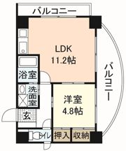 RESIDENCE西宮三篠町公園の間取り画像
