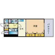 クロスステージ大濠の間取り画像