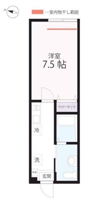 ハーミットクラブハウス 屏風浦C号棟（仮）の間取り画像