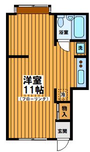 カーサイマイの間取り画像