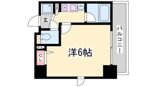 エステムコート神戸県庁前の間取り画像