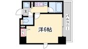 エステムコート神戸県庁前の間取り画像