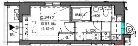 CREATIF武蔵小杉の間取り画像