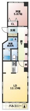 ゴメイビルの間取り画像