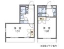 レオパレス原の間取り画像