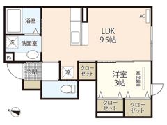 アップヒルズの間取り画像