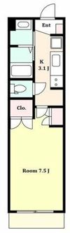 コンフォール自由が丘の間取り画像