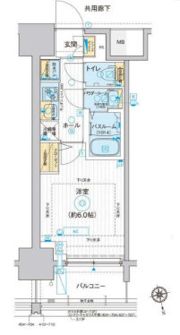 ディームス品川南大井の間取り画像