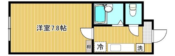 桑島ビルB棟の間取り画像