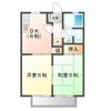 グレース山手Dの間取り画像