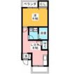セントラル壱番館の間取り画像
