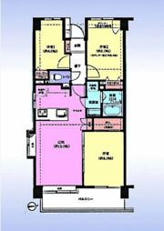 川口南町パーク・ホームズの間取り画像