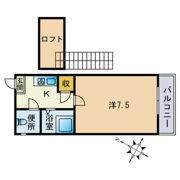 ピオーレ昭代の間取り画像