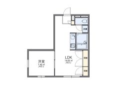 レオパレスNISHIKAWAの間取り画像