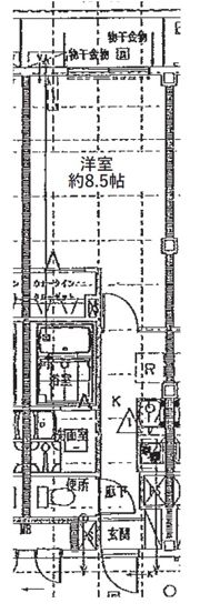 GENOVIA原木中山の間取り画像