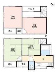 藤間戸建ての間取り画像