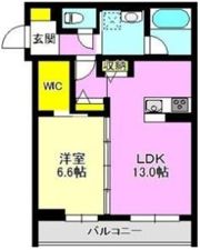 シャーメゾン表町の間取り画像