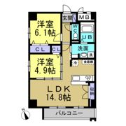 プリミエール海テラスの間取り画像