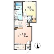 ハレレアの間取り画像