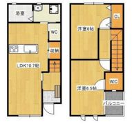 Leaf Garden（リーフガーデン）の間取り画像
