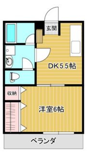 太陽ビルの間取り画像