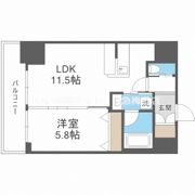 ORSUS新大阪(旧プレジオ新大阪ROUGE)の間取り画像
