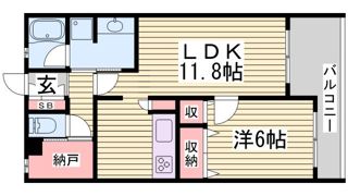 アーバネックス元町通の間取り画像