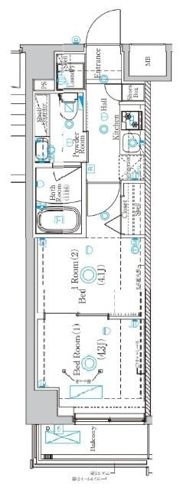 ラフィスタ板橋本町の間取り画像