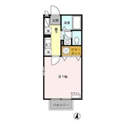 モナリエ北小岩の間取り画像
