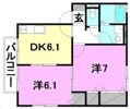 シャルマンYAMADAの間取り画像