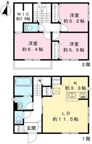 草加ネクストの間取り画像