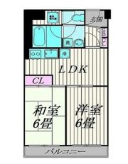 笹塚サンハイツの間取り画像