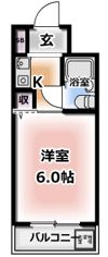 ラ・メール香里の間取り画像