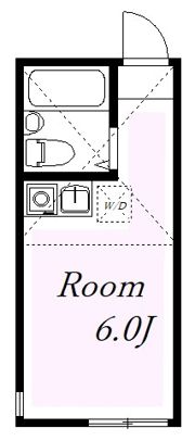 ユナイト小机ステーションクロスビーの間取り画像