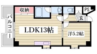シティライフ坂口通の間取り画像