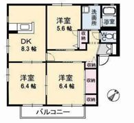 ディアス2000 C棟の間取り画像