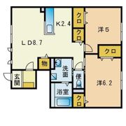 フィカーサ若久の間取り画像