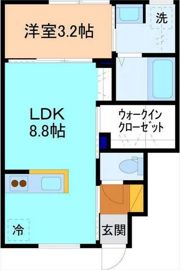 サン・ステージ今泉B棟の間取り画像
