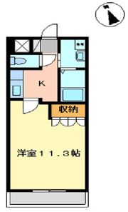 ロイヤル・ガーデン加賀野Ⅱの間取り画像