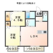 メルローズ打馬の間取り画像