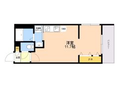 quador平尾の間取り画像