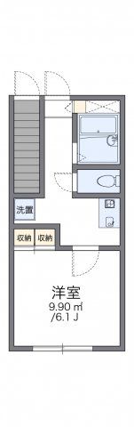 レオパレスSENGENの間取り画像