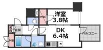 RISING Maison 本町橋の間取り画像