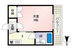 東雲ハイツの間取り画像