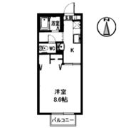 杉乃子ハイムの間取り画像