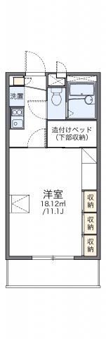 レオパレスASTの間取り画像