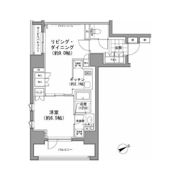 パークハビオ八丁堀の間取り画像