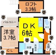 OKASIN6931の間取り画像
