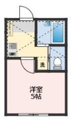 横浜大口ハイツの間取り画像