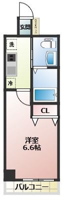 アドバンス新大阪Ⅵビオラの間取り画像